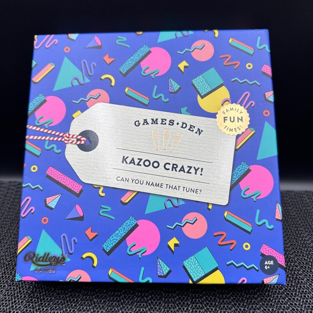 Ridley's Games Kazoo Crazy Musical Party Game Games Den 200+ Songs RIG045
